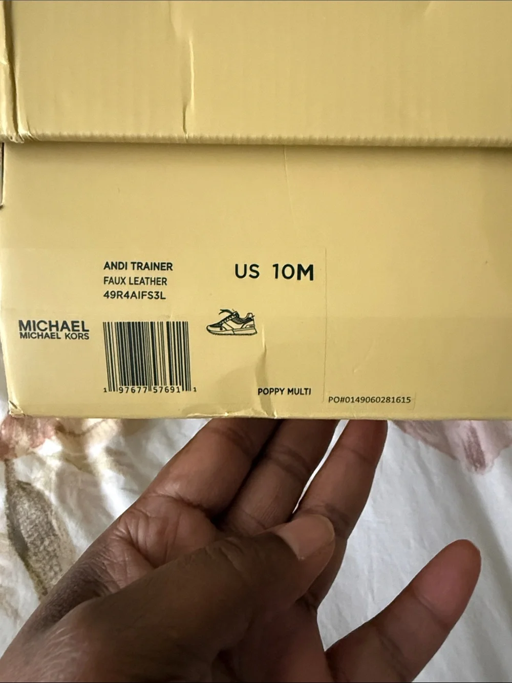 Michael Kors Poppy multi Low-Top Lace-Up Sneakers